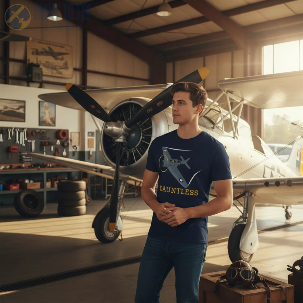 SBD Dauntless Premium T-Shirt - Pilot gifts - WWII warbird t-shirt