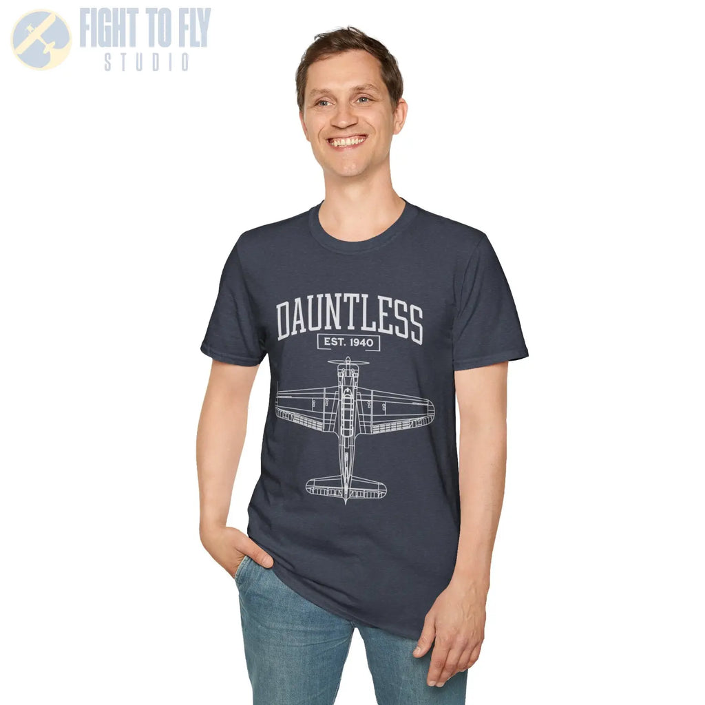 SBD Dauntless - T-Shirt - Pilot gifts - WWII warbird t-shirt