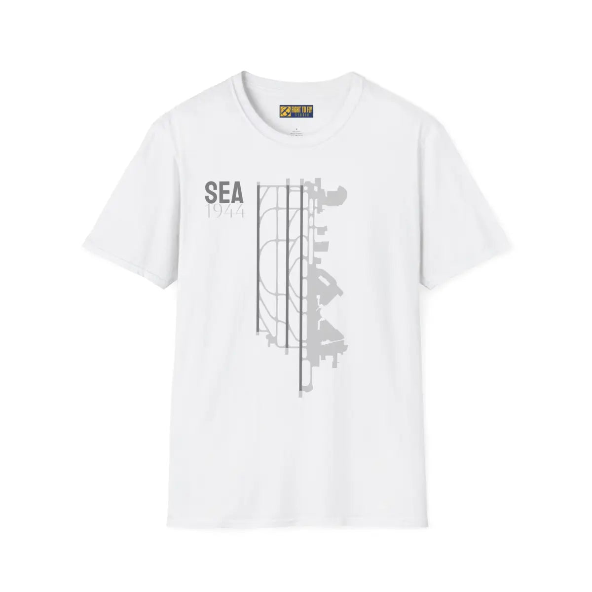 SEA Seattle-Tacoma International - 1944 - Tee - T-Shirt - Gifts for pilots - Aviation apparel