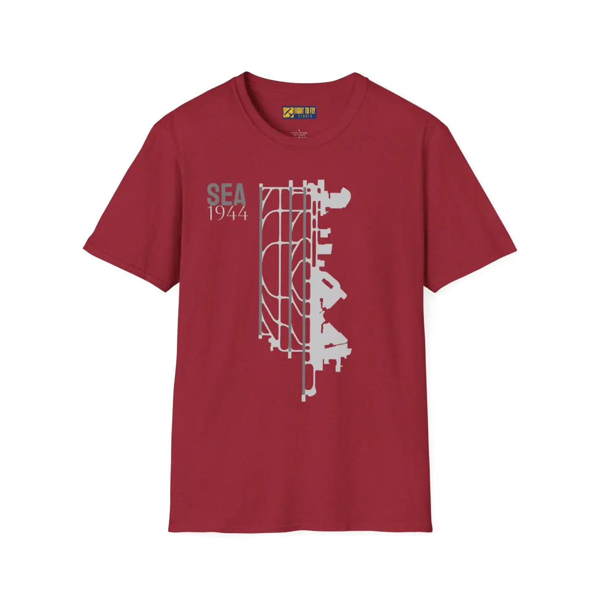 SEA Seattle-Tacoma International - 1944 - Tee - T-Shirt - Gifts for pilots - Aviation apparel