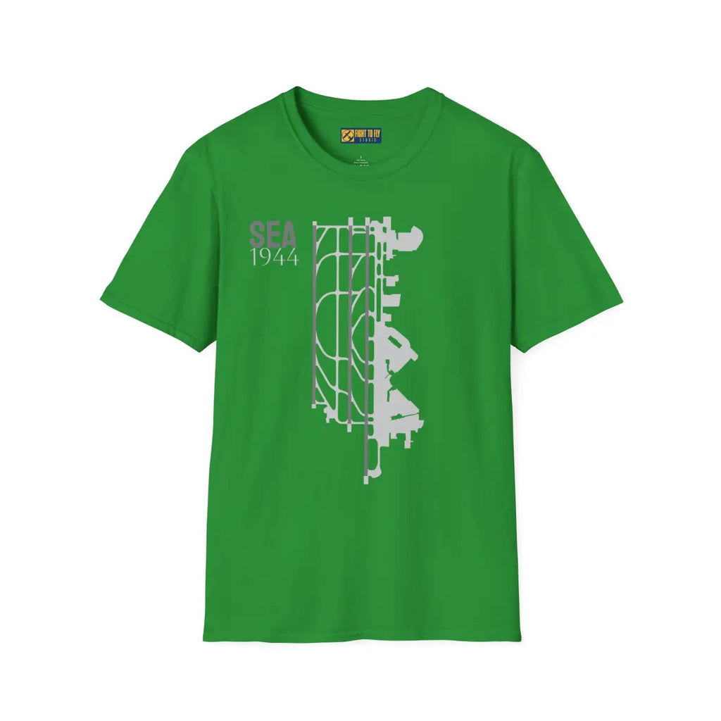 SEA Seattle-Tacoma International - 1944 - Tee - T-Shirt - Pilot gifts - WWII warbird t-shirt