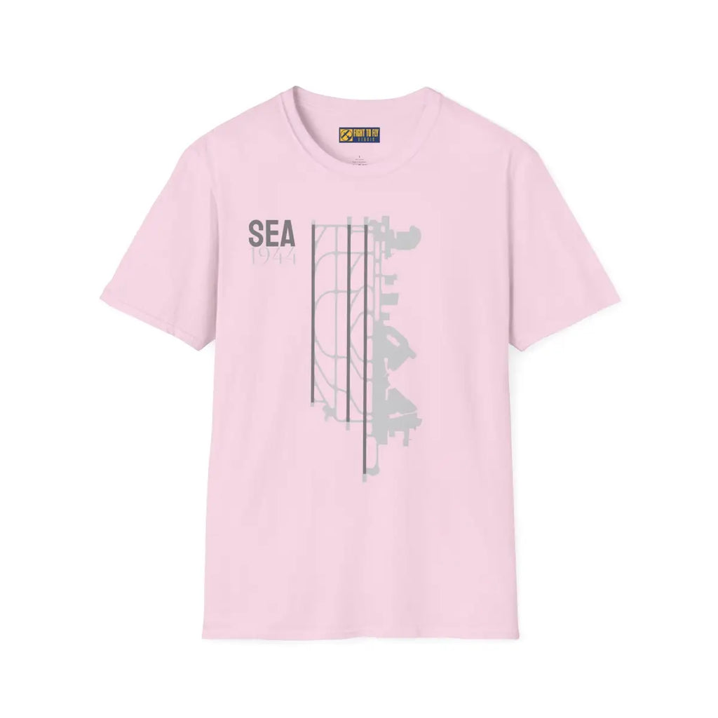 SEA Seattle-Tacoma International - 1944 - Tee - T-Shirt - Pilot gifts - WWII warbird t-shirt