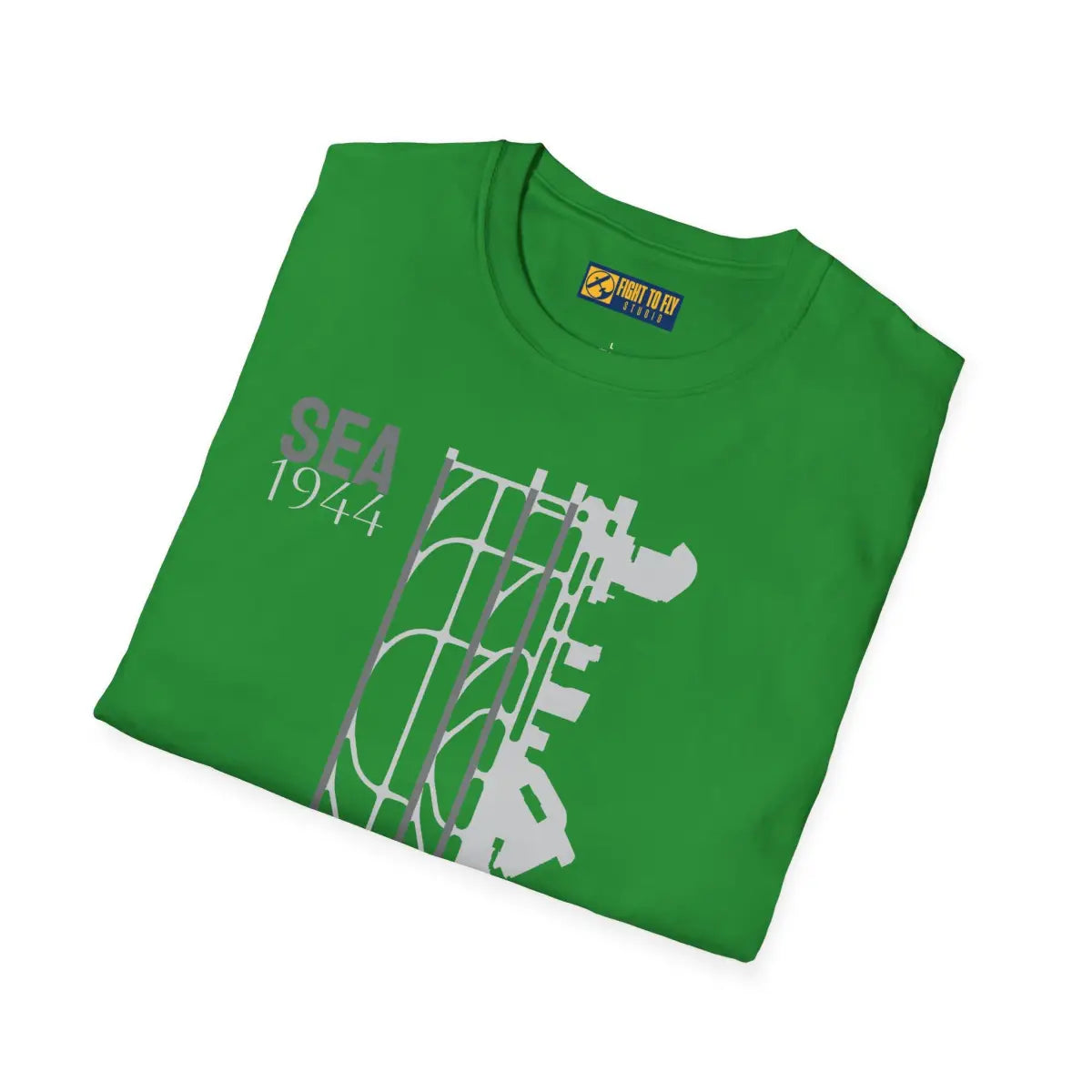 SEA Seattle-Tacoma International - 1944 - Tee - T-Shirt - Gifts for pilots - Aviation apparel