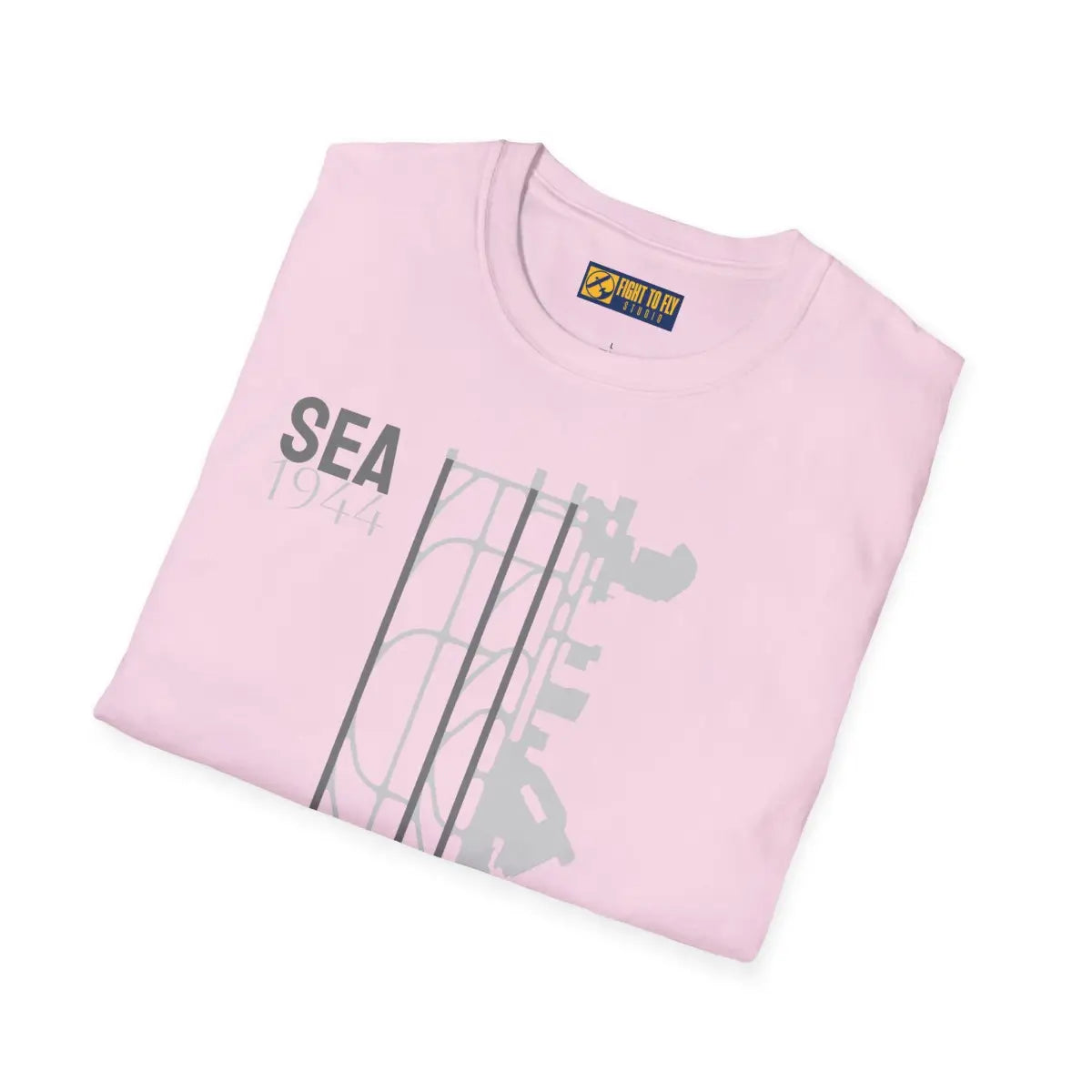 SEA Seattle-Tacoma International - 1944 - Tee - T-Shirt - Gifts for pilots - Aviation apparel