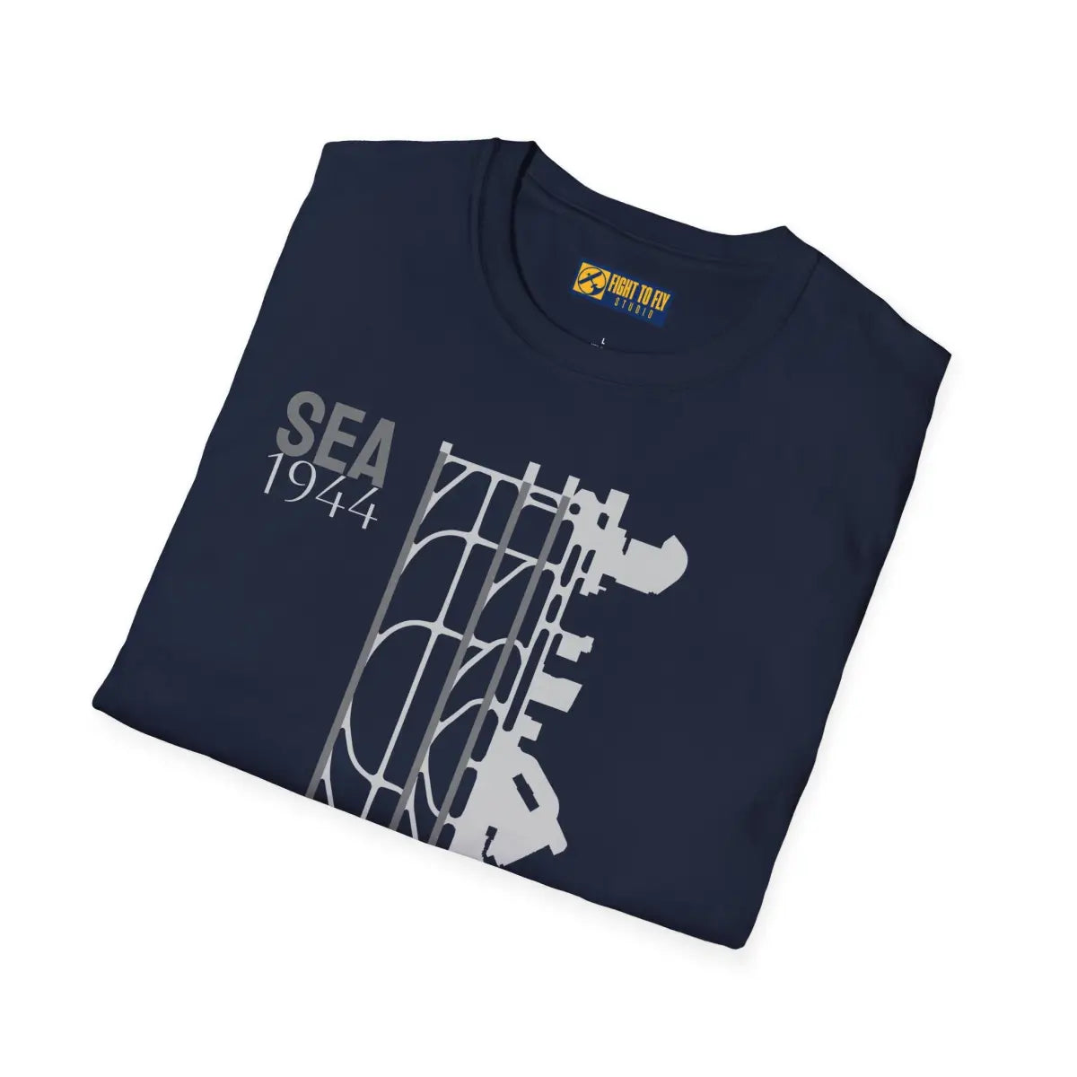 SEA Seattle-Tacoma International - 1944 - Tee - T-Shirt - Gifts for pilots - Aviation apparel