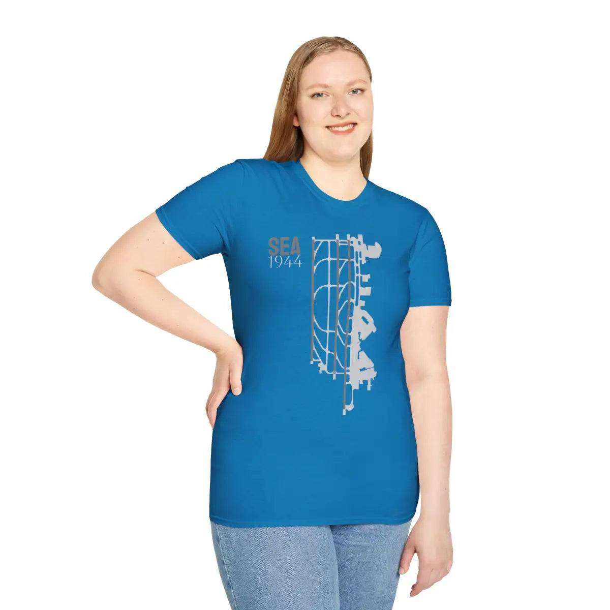 SEA Seattle-Tacoma International - 1944 - Tee - T-Shirt - Gifts for pilots - Aviation apparel