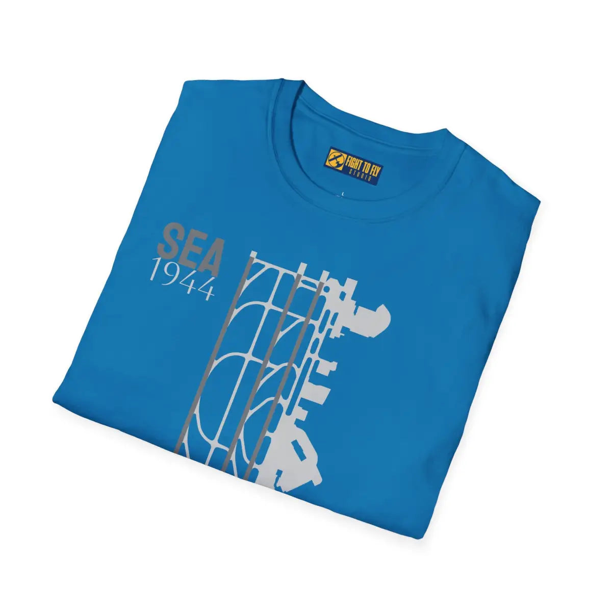 SEA Seattle-Tacoma International - 1944 - Tee - T-Shirt - Gifts for pilots - Aviation apparel