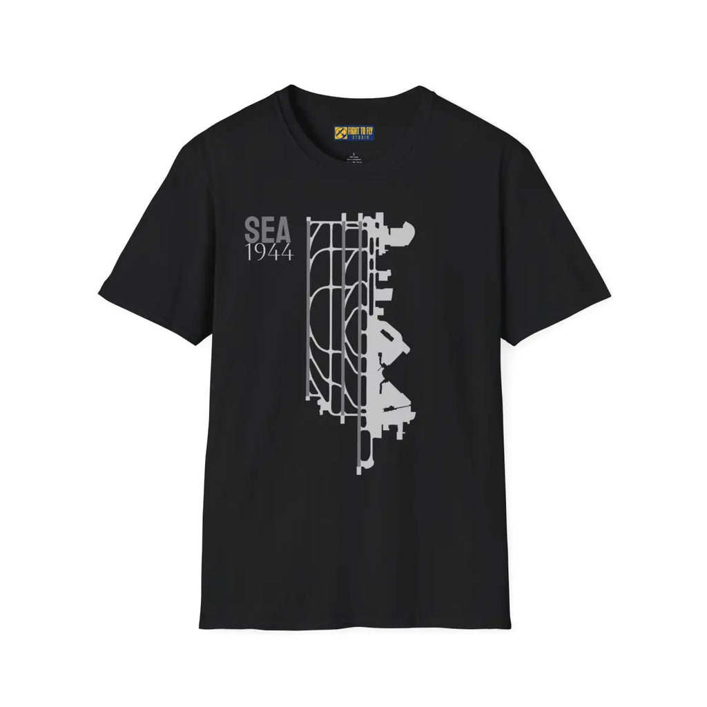 SEA Seattle-Tacoma International - 1944 - Tee - T-Shirt - Pilot gifts - WWII warbird t-shirt