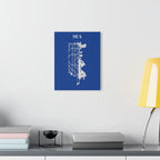 SEA - Seattle-Tacoma International Acrylic Print - Home Decor - Pilot gifts - WWII warbird t-shirt
