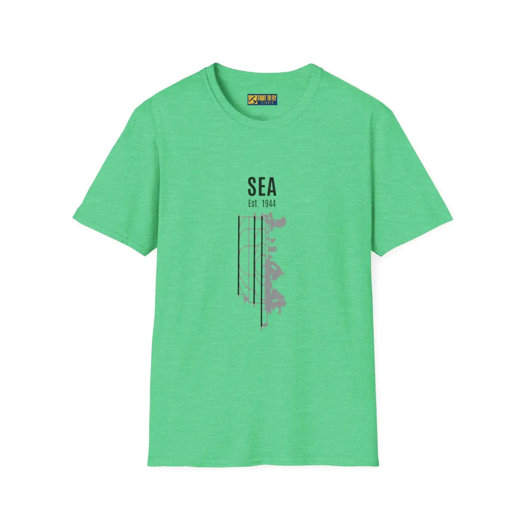 Seattle-Tacoma SEA Est. 1944 Graphic Tee - T-Shirt - Pilot gifts - WWII warbird t-shirt