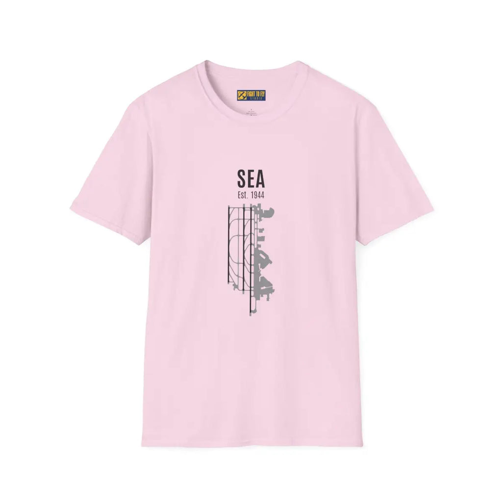 Seattle-Tacoma SEA Est. 1944 Graphic Tee - T-Shirt - Pilot gifts - WWII warbird t-shirt