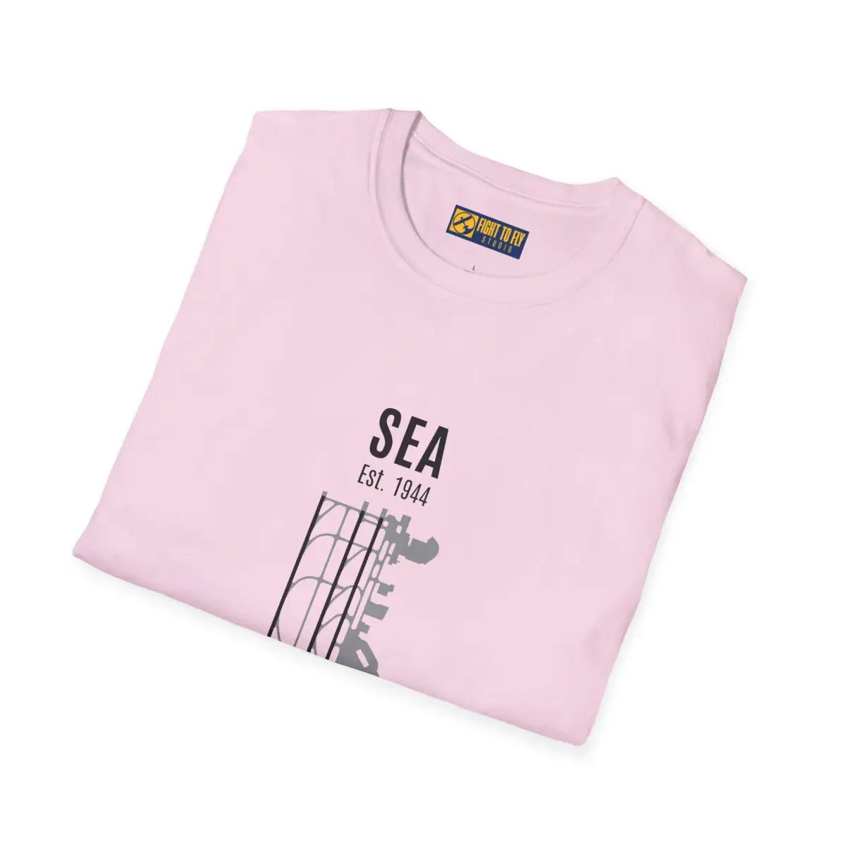 Seattle-Tacoma SEA Est. 1944 Graphic Tee - T-Shirt - Pilot gifts - WWII warbird t-shirt
