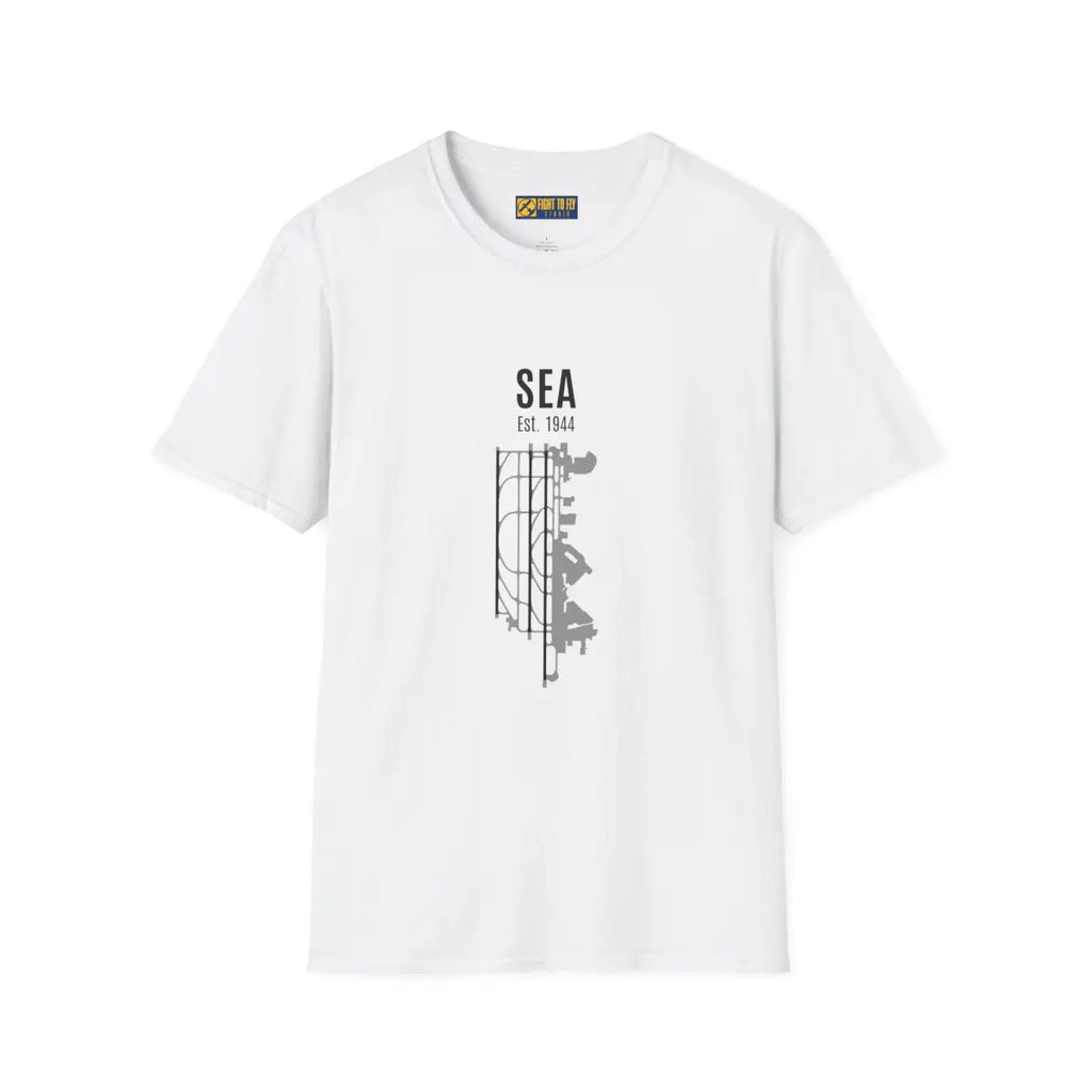 Seattle-Tacoma SEA Est. 1944 Graphic Tee - T-Shirt - Pilot gifts - WWII warbird t-shirt