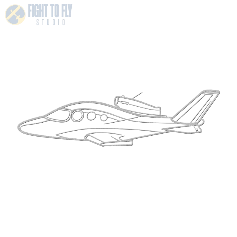 SF50 Die Cut Metal Wall Art - Sign - Pilot gifts - WWII warbird t-shirt