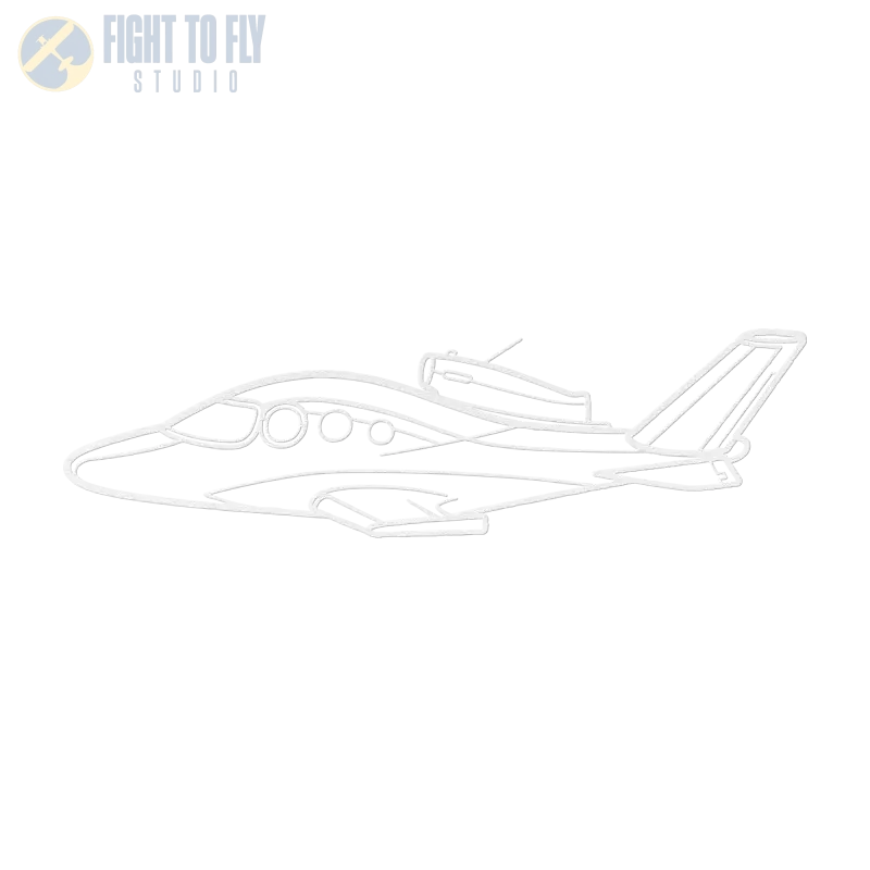 SF50 Die Cut Metal Wall Art - Sign - Pilot gifts - WWII warbird t-shirt