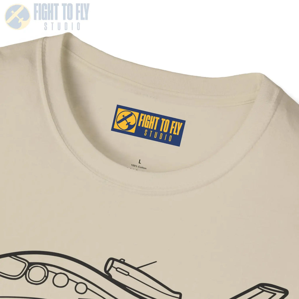 SF50 T-Shirt - Pilot gifts - WWII warbird t-shirt