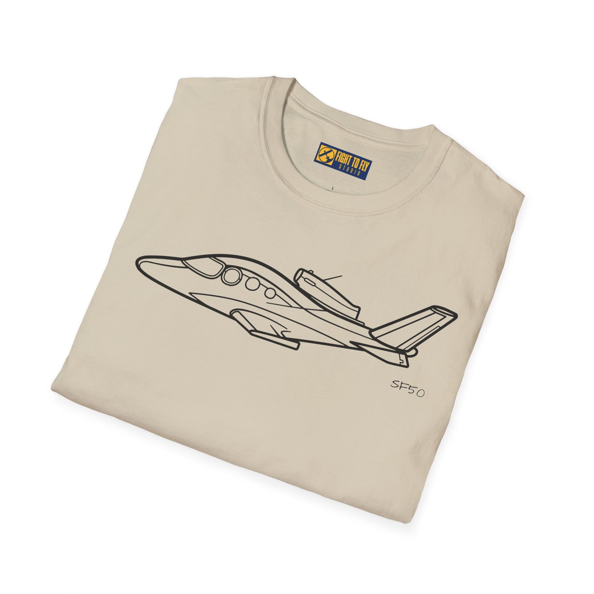SF50 T-Shirt – Single-Engine Jet Aircraft Aviation Tee - Pilot gifts - WWII warbird t-shirt