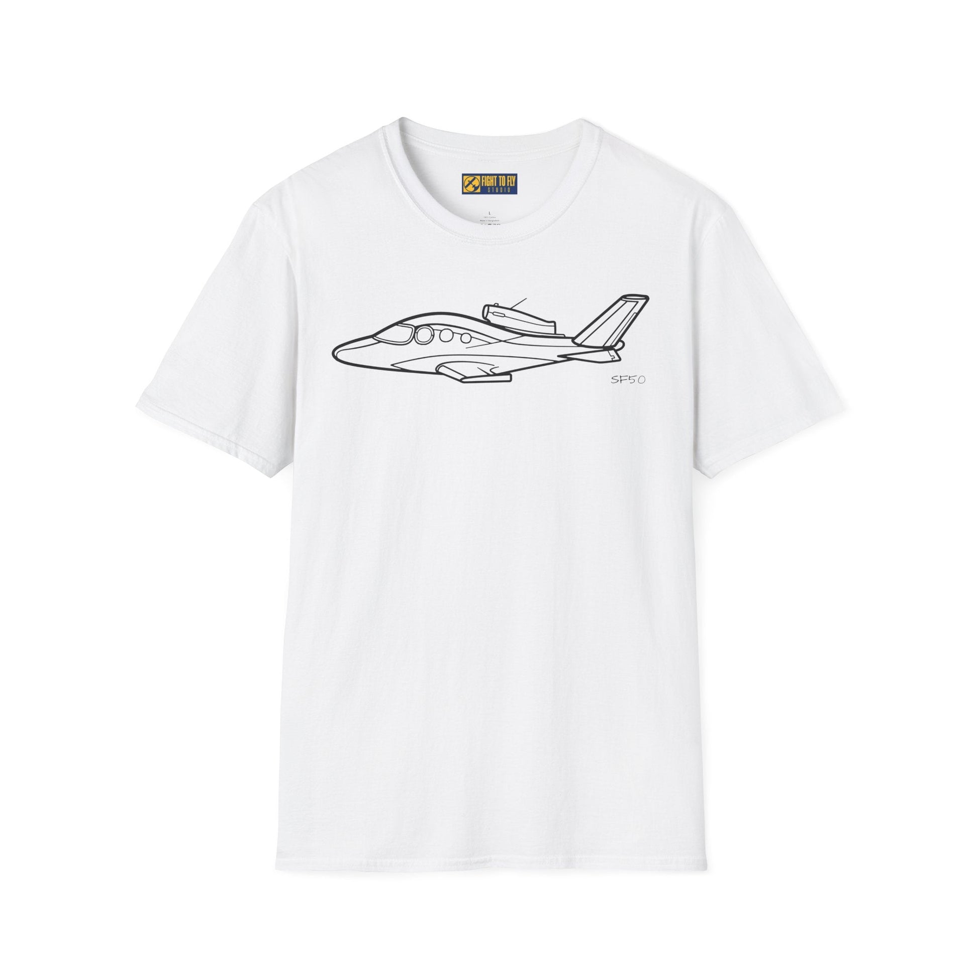 SF50 T-Shirt – Single-Engine Jet Aircraft Aviation Tee - Pilot gifts - WWII warbird t-shirt