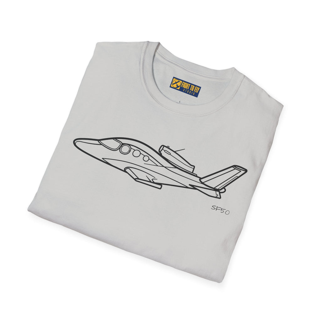 SF50 T-Shirt – Single-Engine Jet Aircraft Aviation Tee - Pilot gifts - WWII warbird t-shirt
