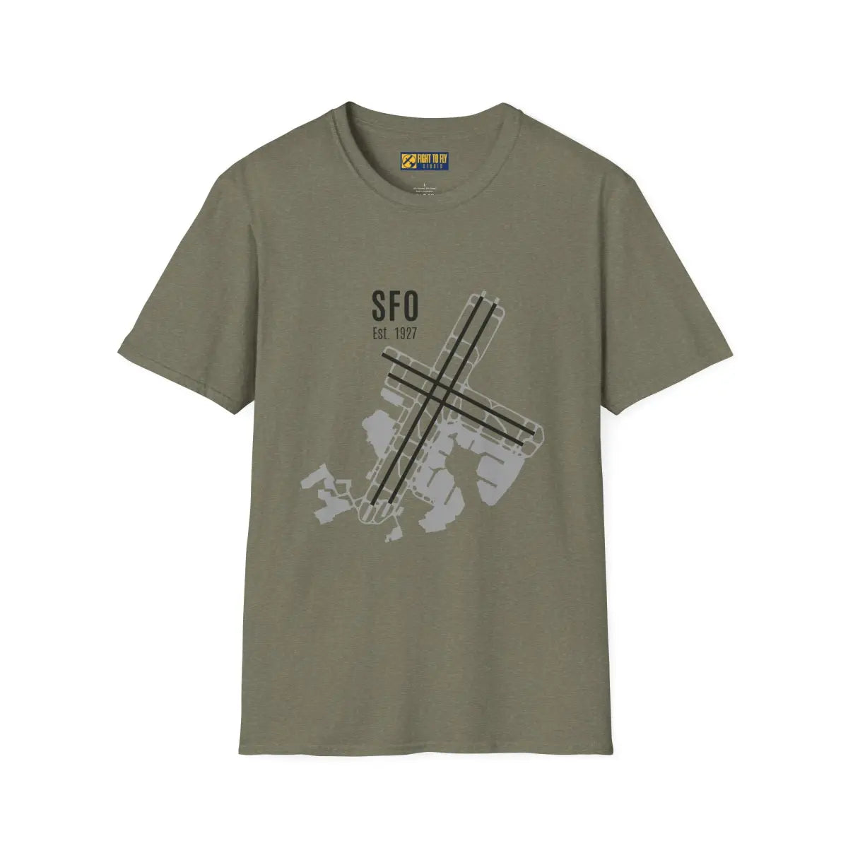 SFO Est. 1927 Graphic Tee - T-Shirt - Pilot gifts - WWII warbird t-shirt