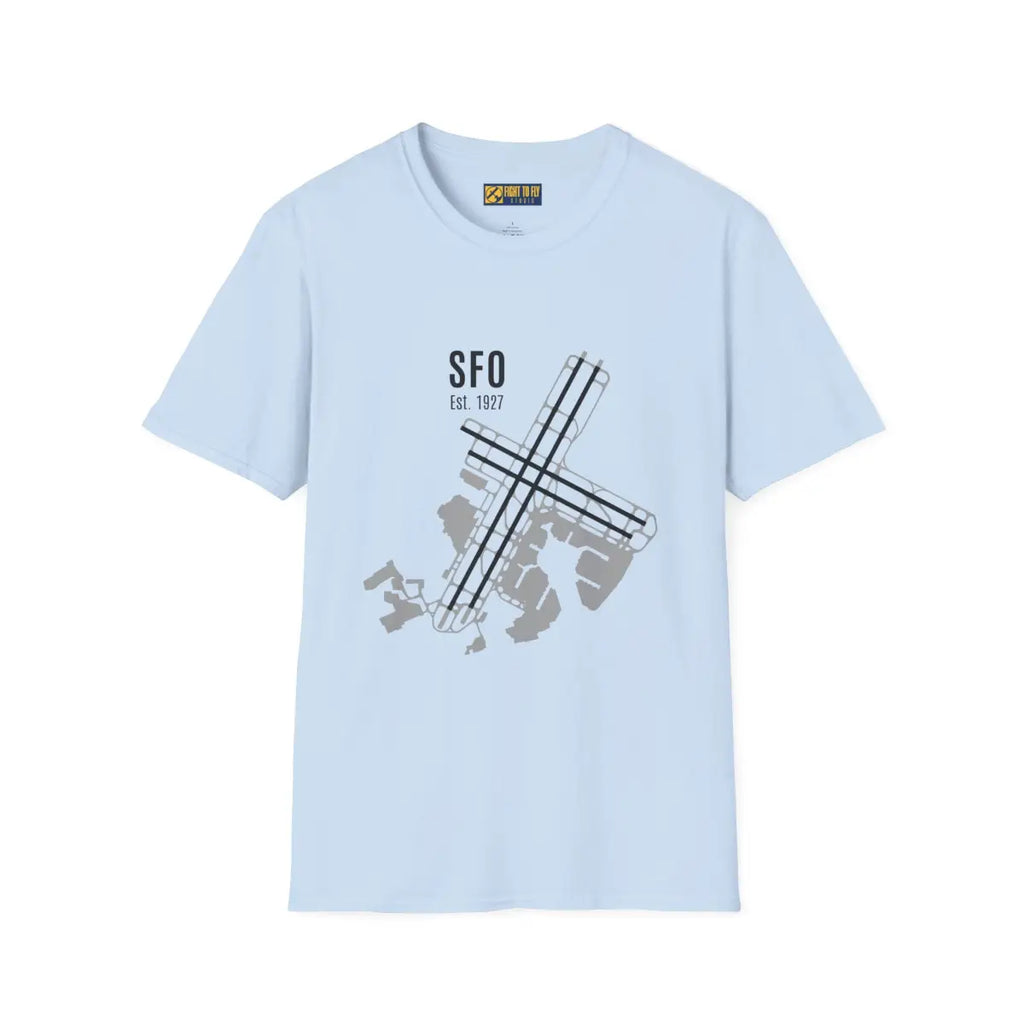 SFO Est. 1927 Graphic Tee - T-Shirt - Pilot gifts - WWII warbird t-shirt