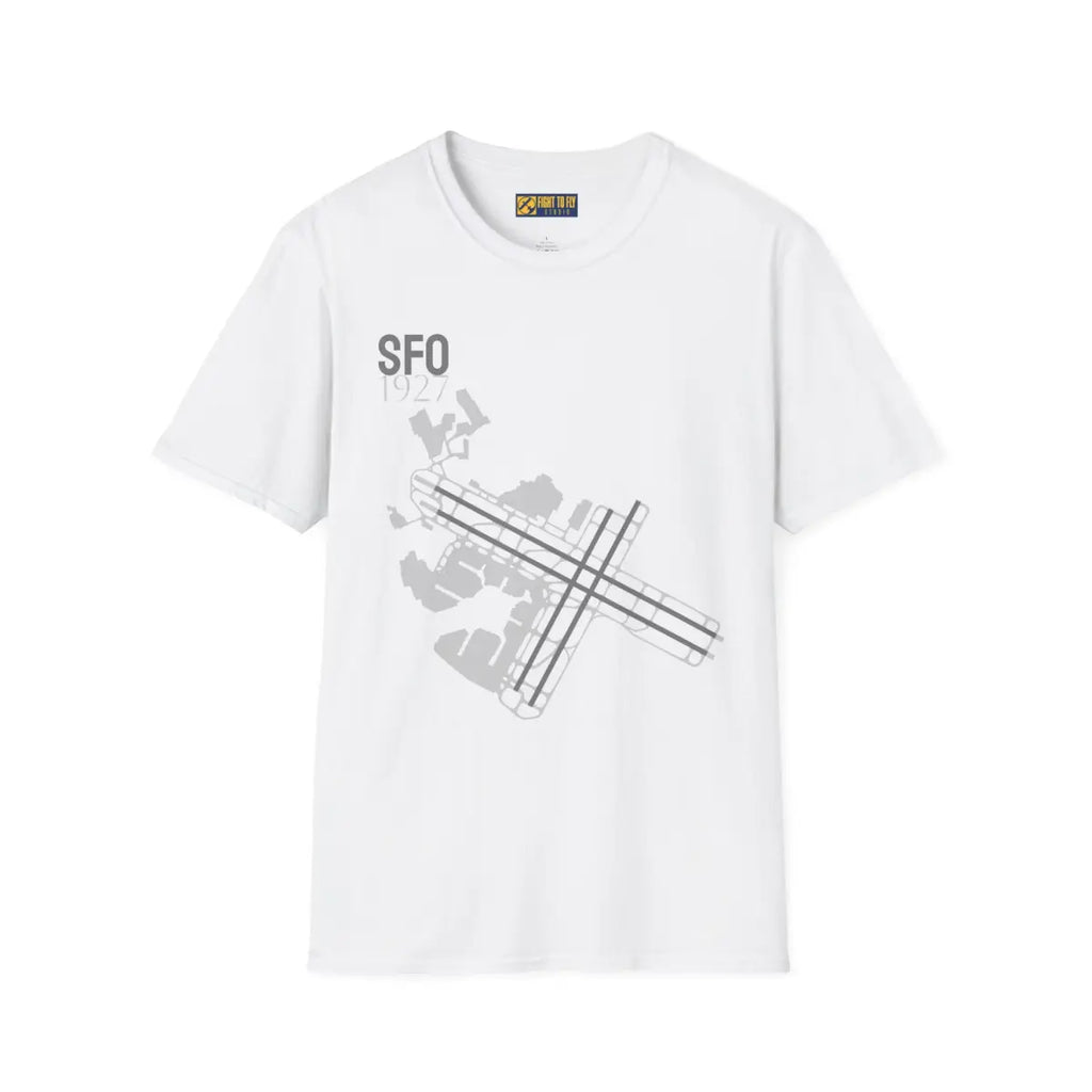 SFO San Francisco International - 1927 - Tee - T-Shirt - Pilot gifts - WWII warbird t-shirt