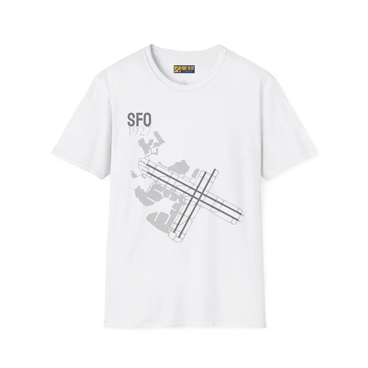 SFO San Francisco International - 1927 - Tee - T-Shirt - Gifts for pilots - Aviation apparel