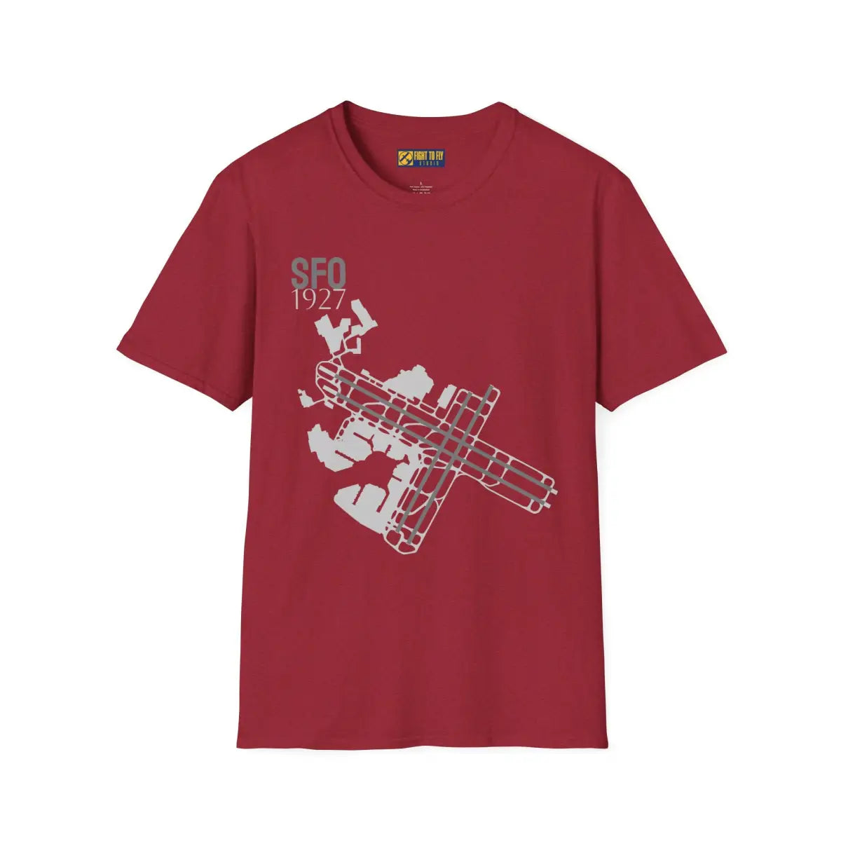 SFO San Francisco International - 1927 - Tee - T-Shirt - Gifts for pilots - Aviation apparel