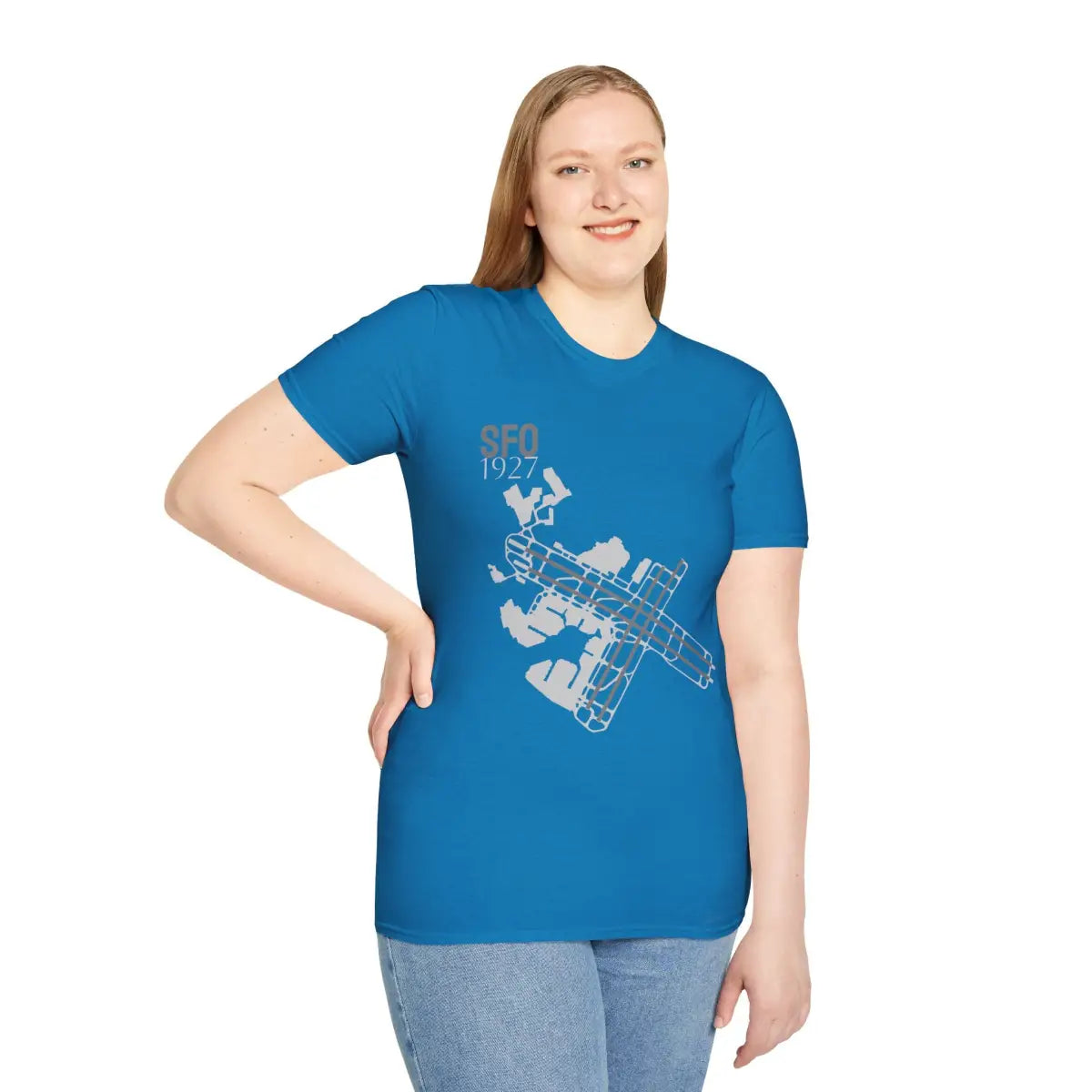 SFO San Francisco International - 1927 - Tee - T-Shirt - Gifts for pilots - Aviation apparel