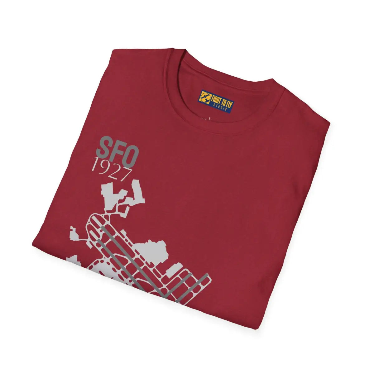 SFO San Francisco International - 1927 - Tee - T-Shirt - Gifts for pilots - Aviation apparel