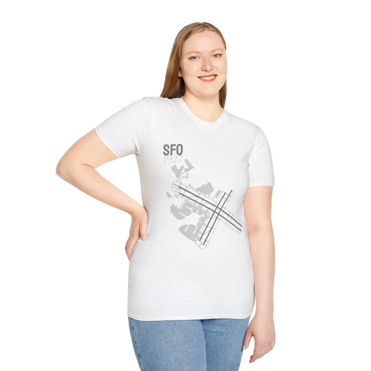 SFO San Francisco International - 1927 - Tee - T-Shirt - Gifts for pilots - Aviation apparel