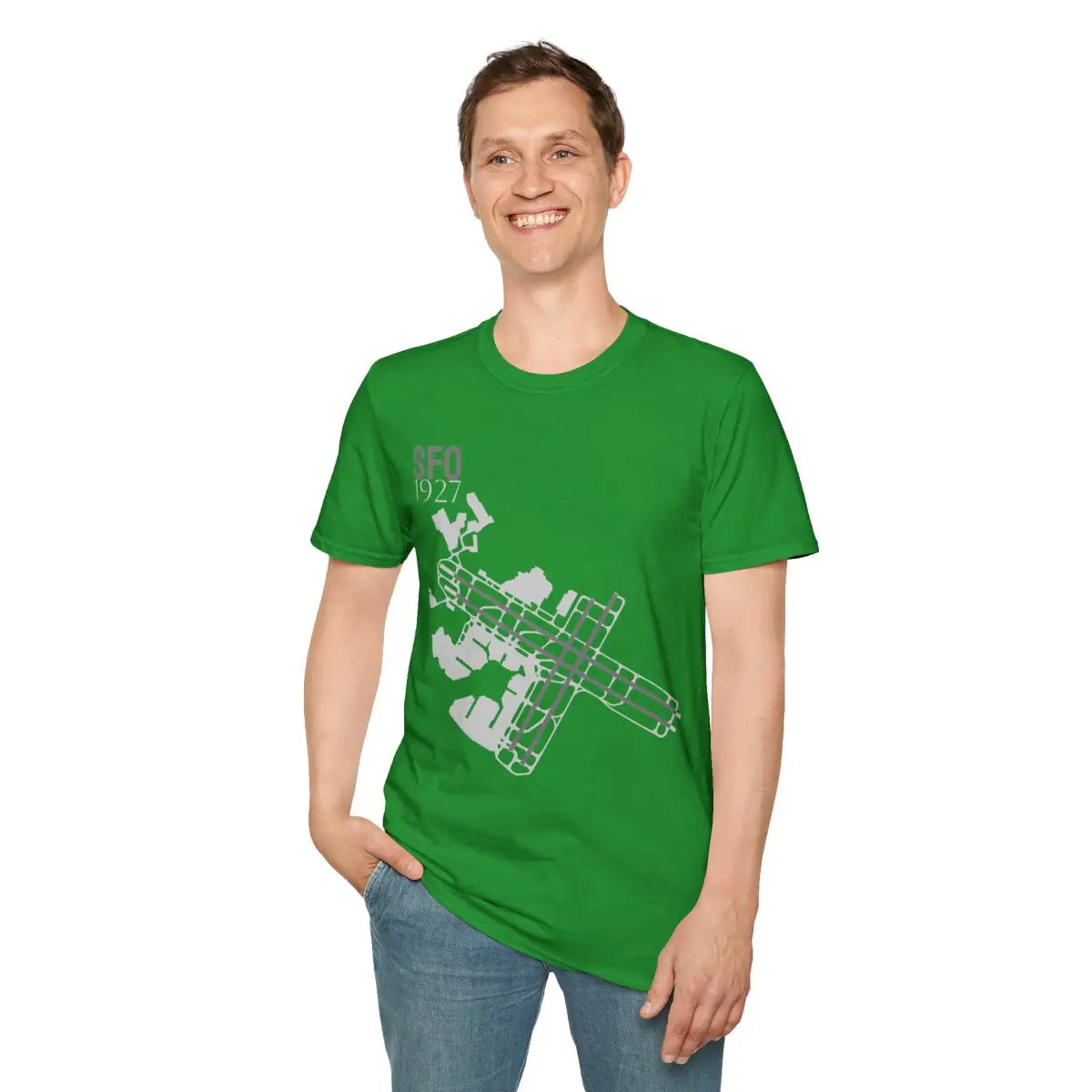 SFO San Francisco International - 1927 - Tee - T-Shirt - Gifts for pilots - Aviation apparel
