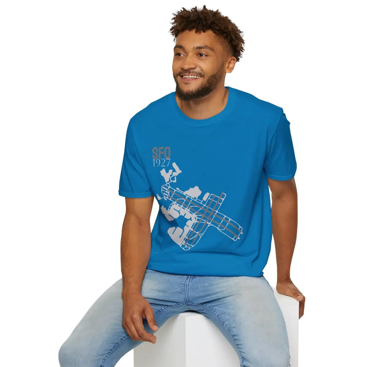 SFO San Francisco International - 1927 - Tee - T-Shirt - Gifts for pilots - Aviation apparel