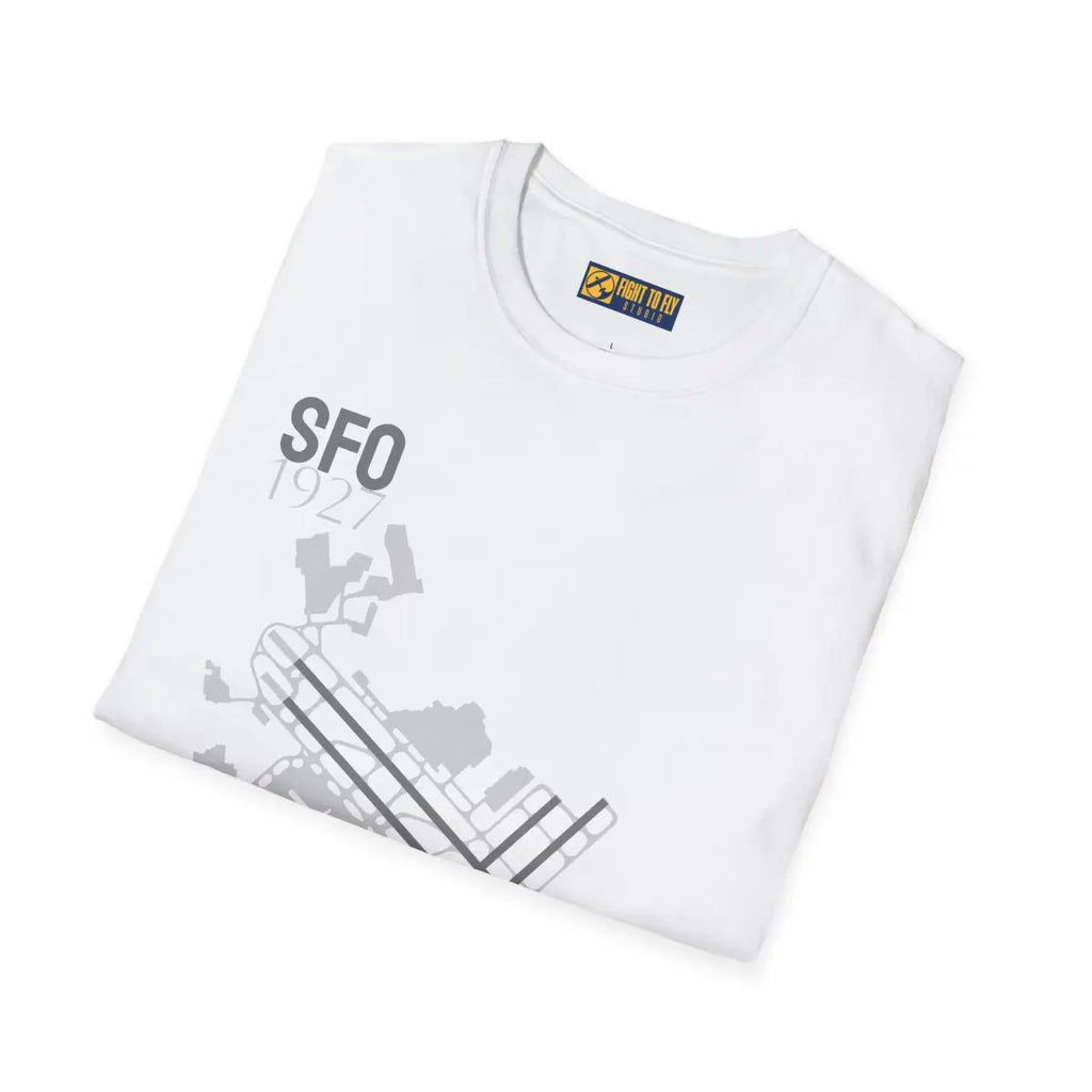 SFO San Francisco International - 1927 - Tee - T-Shirt - Gifts for pilots - Aviation apparel