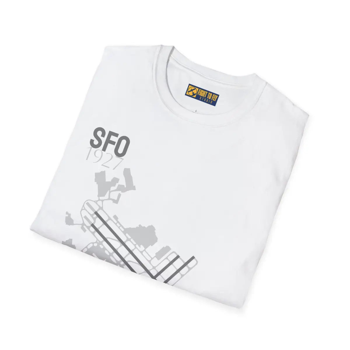 SFO San Francisco International - 1927 - Tee - T-Shirt - Gifts for pilots - Aviation apparel