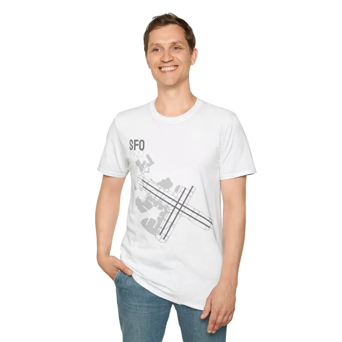 SFO San Francisco International - 1927 - Tee - T-Shirt - Gifts for pilots - Aviation apparel