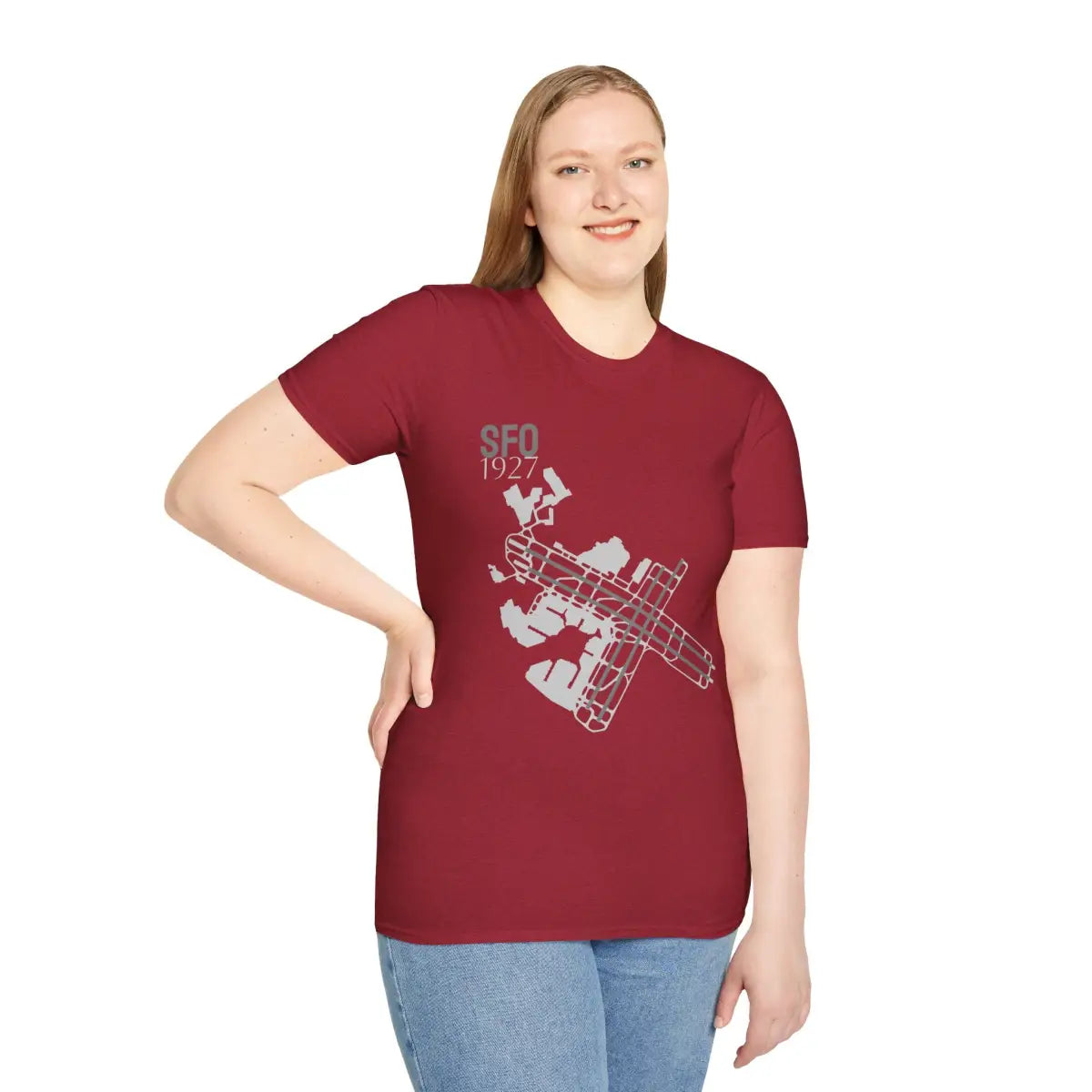 SFO San Francisco International - 1927 - Tee - T-Shirt - Gifts for pilots - Aviation apparel