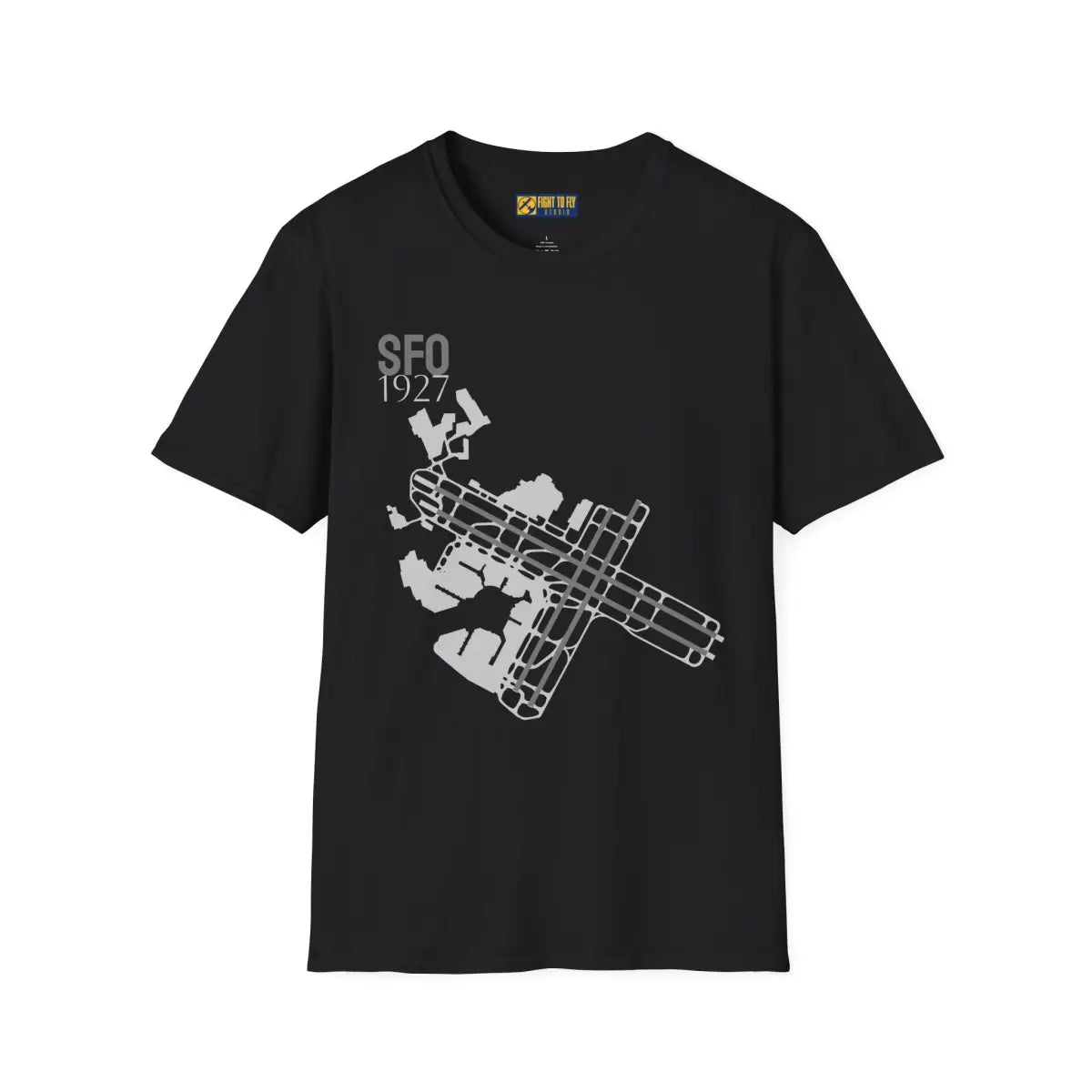 SFO San Francisco International - 1927 - Tee - T-Shirt - Gifts for pilots - Aviation apparel