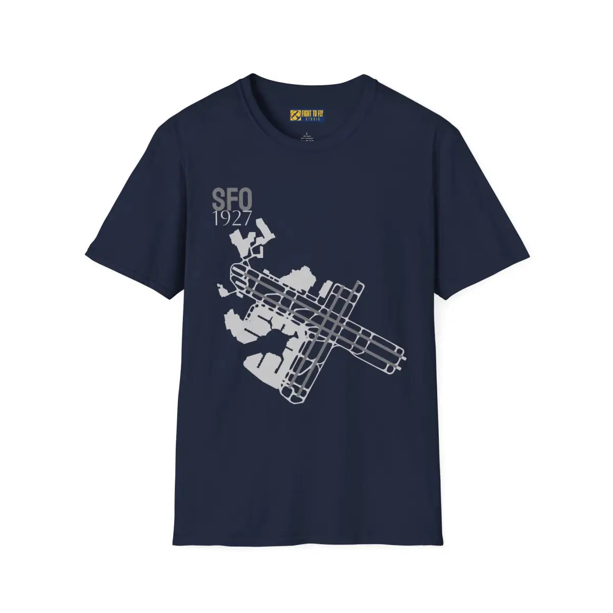 SFO San Francisco International - 1927 - Tee - T-Shirt - Gifts for pilots - Aviation apparel