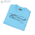 SH-3 Sea King T-Shirt - Pilot gifts - WWII warbird t-shirt