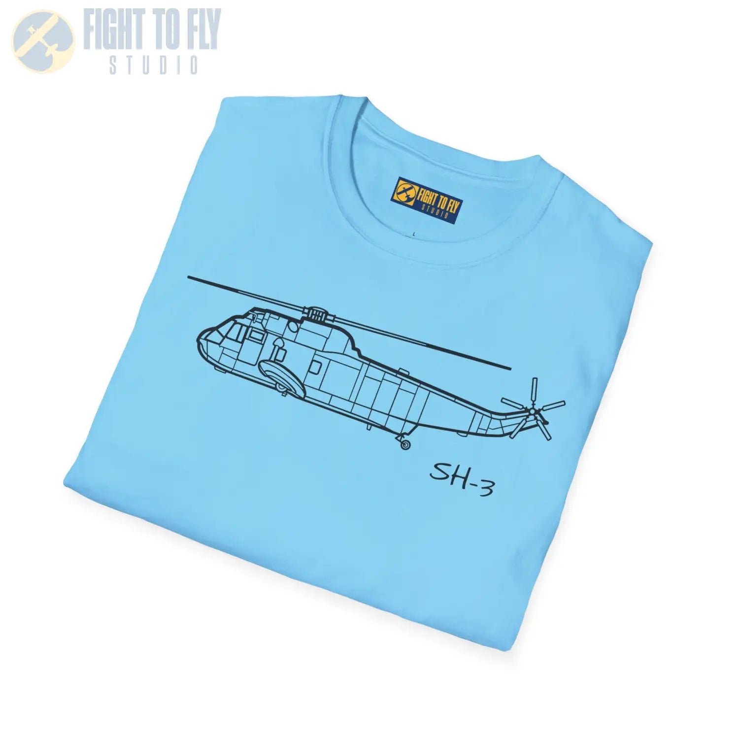 SH-3 Sea King T-Shirt - Pilot gifts - WWII warbird t-shirt