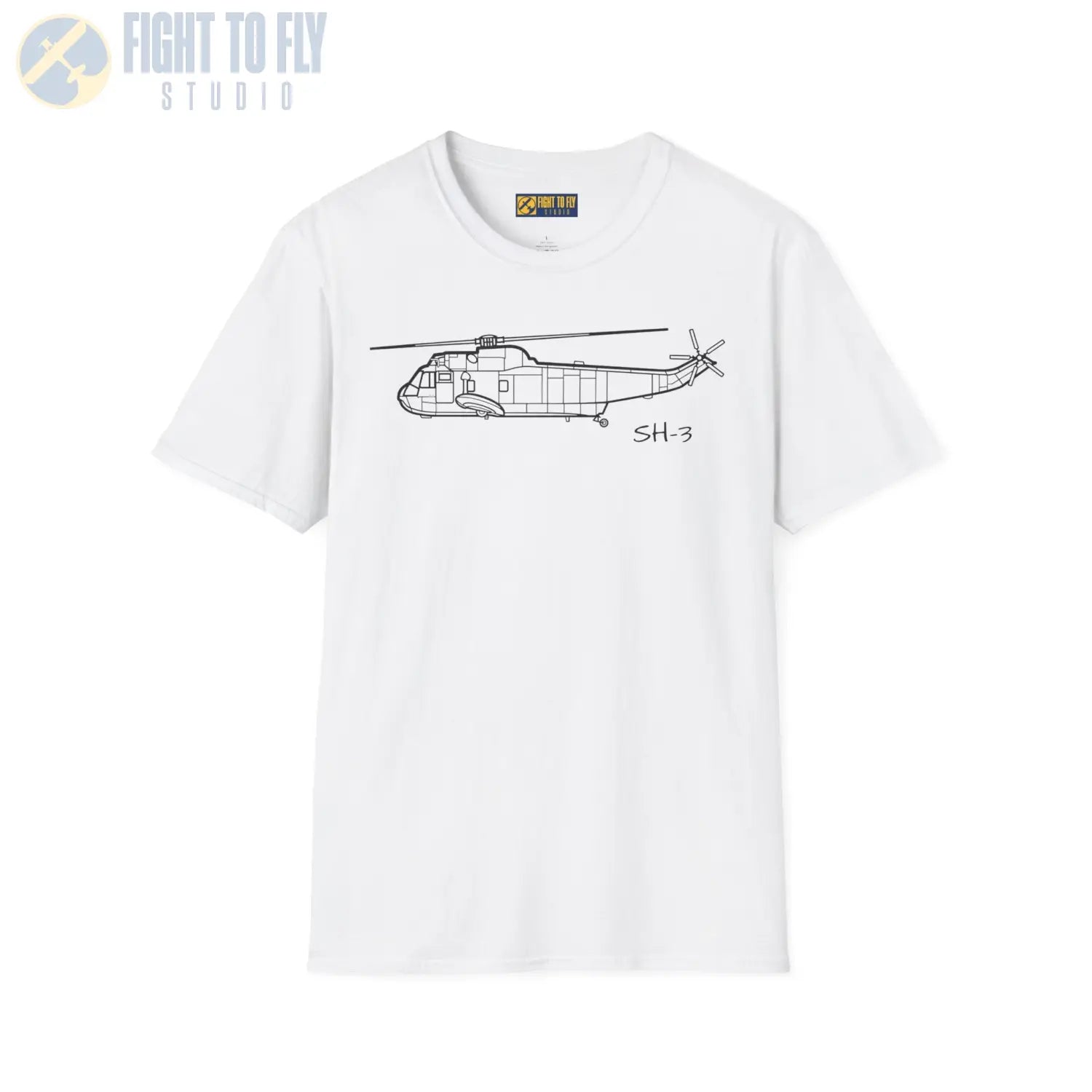 SH-3 Sea King T-Shirt - Pilot gifts - WWII warbird t-shirt