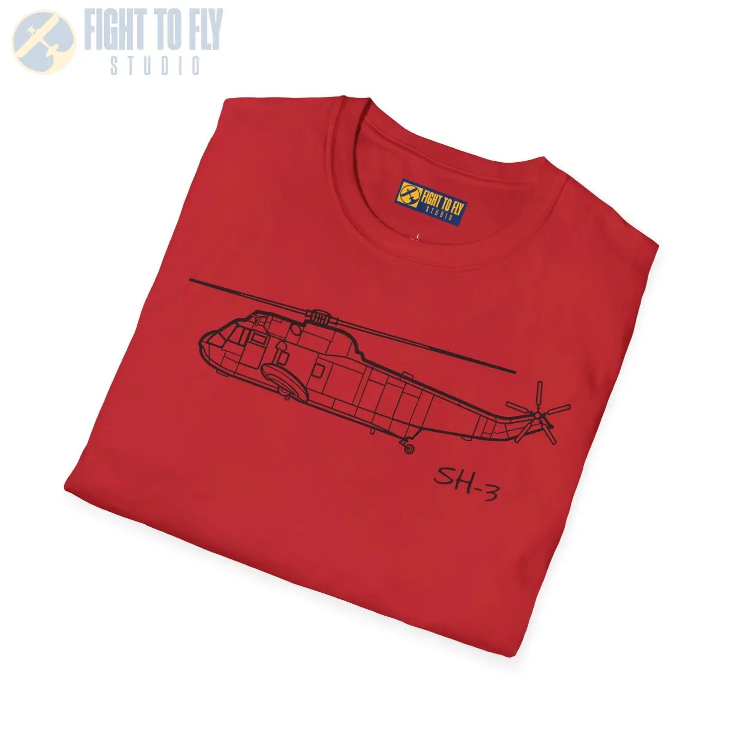 SH-3 Sea King T-Shirt - Pilot gifts - WWII warbird t-shirt