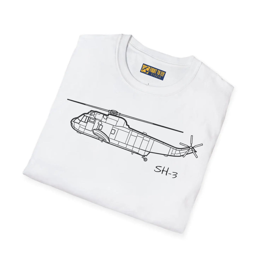 SH-3 Sea King T-Shirt - Pilot gifts - WWII warbird t-shirt