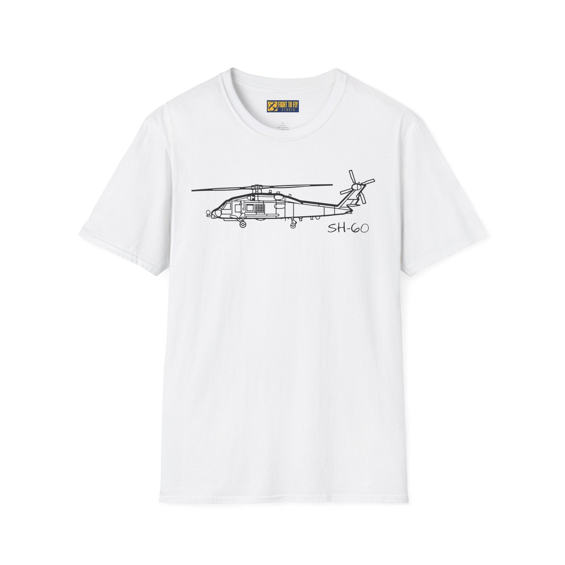 SH-60 T-Shirt – Seahawk Maritime Helicopter Aviation Tee - Pilot gifts - WWII warbird t-shirt