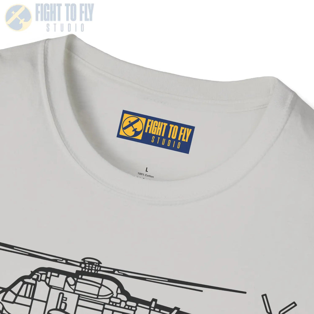 SH-61 Sea King T-Shirt - Pilot gifts - WWII warbird t-shirt