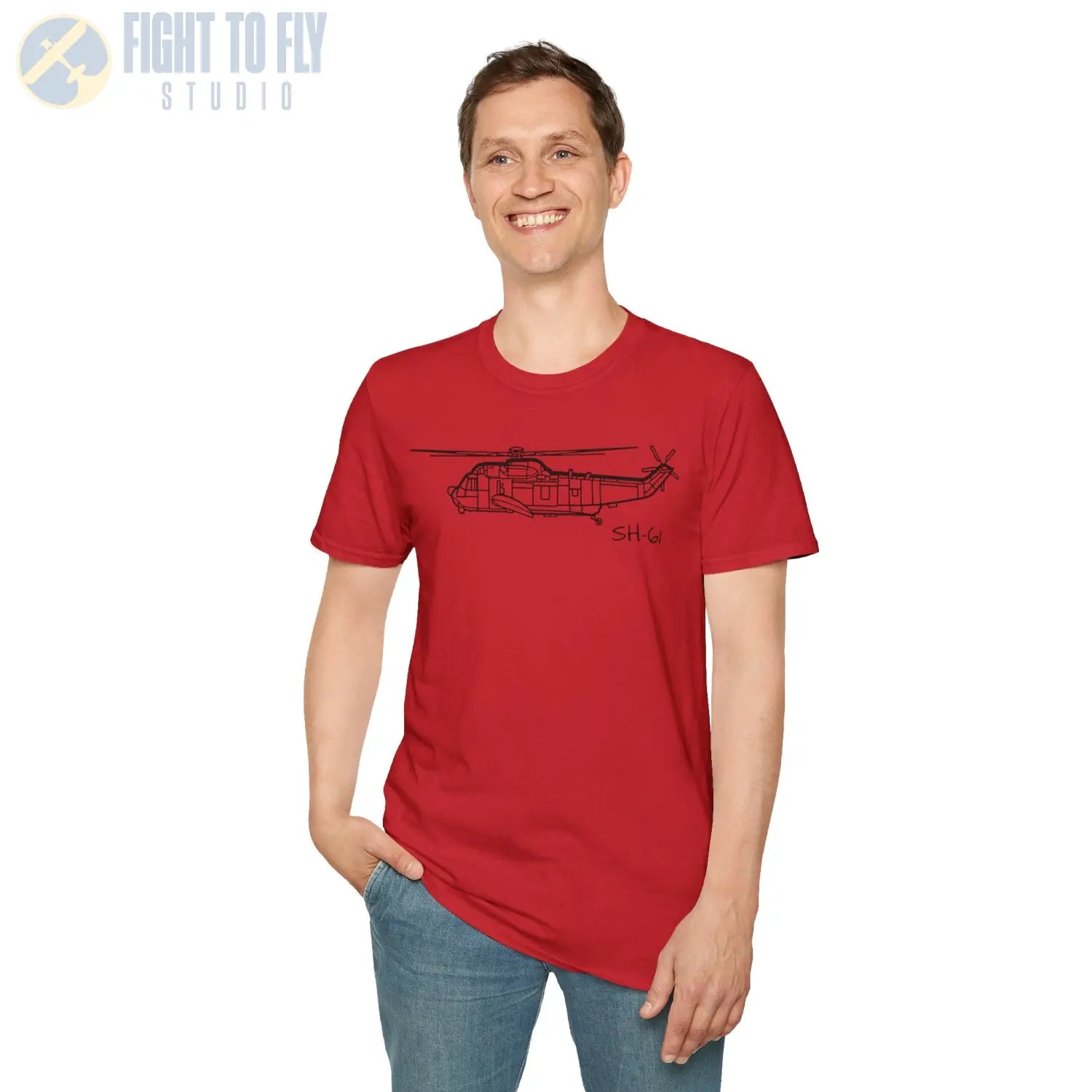 SH-61 Sea King T-Shirt - Pilot gifts - WWII warbird t-shirt