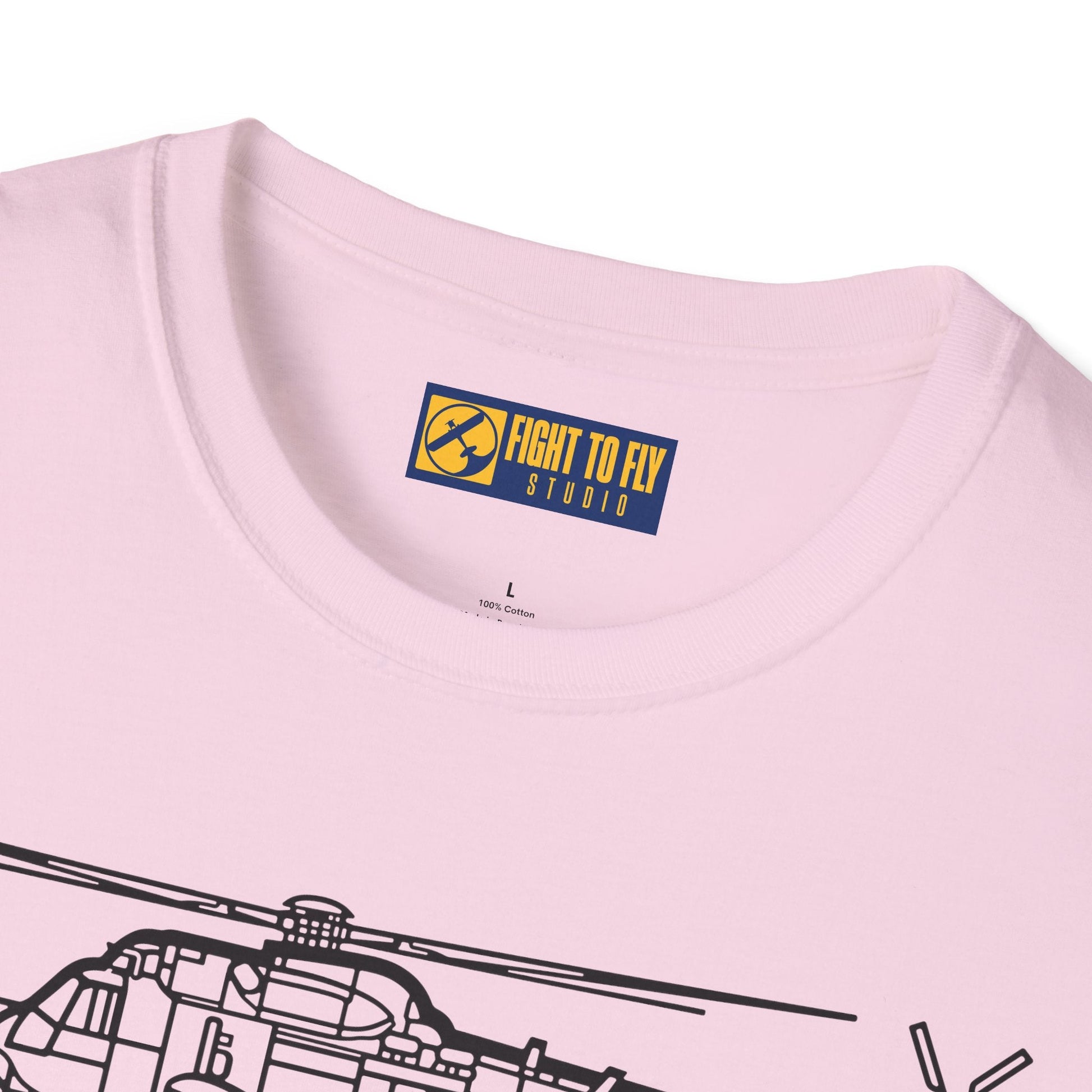 SH-61 T-Shirt – Naval Helicopter Aircraft Tee - Pilot gifts - WWII warbird t-shirt