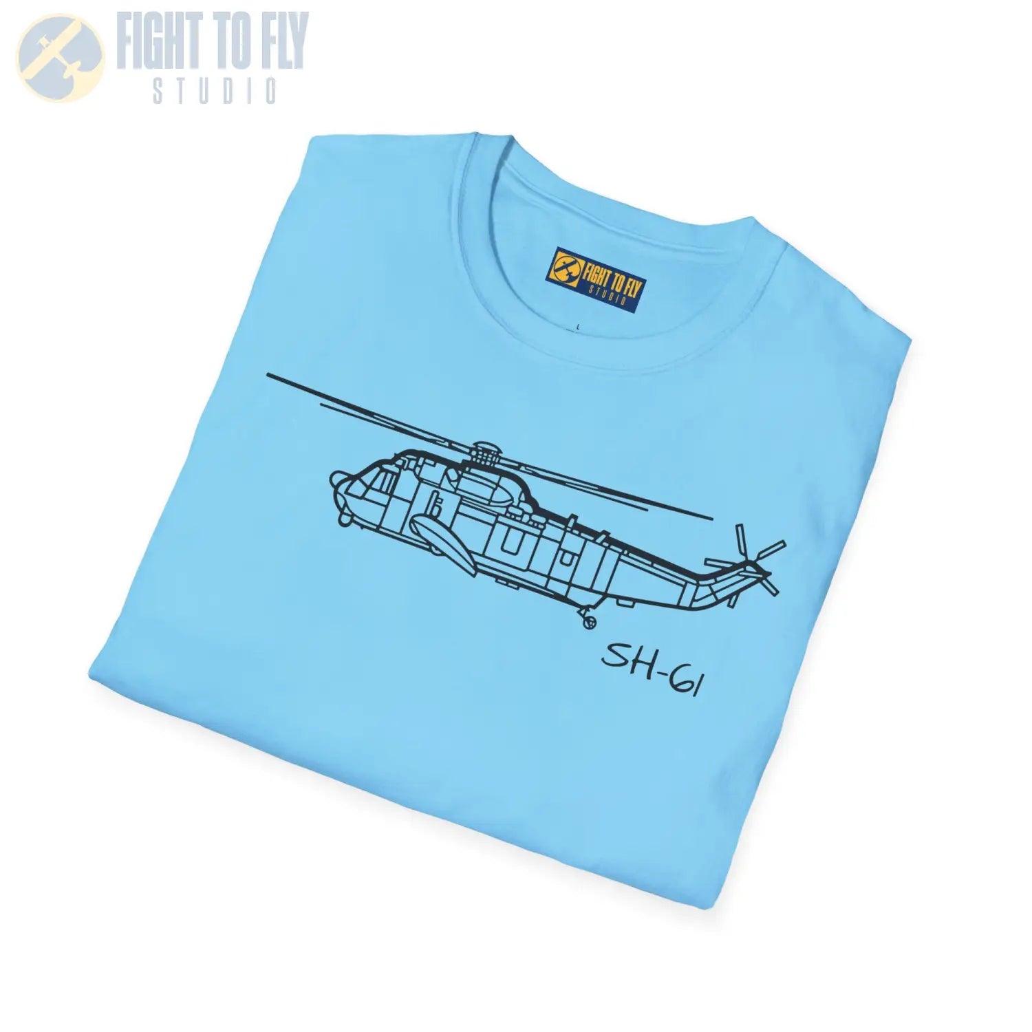SH-61 Sea King T-Shirt - Pilot gifts - WWII warbird t-shirt