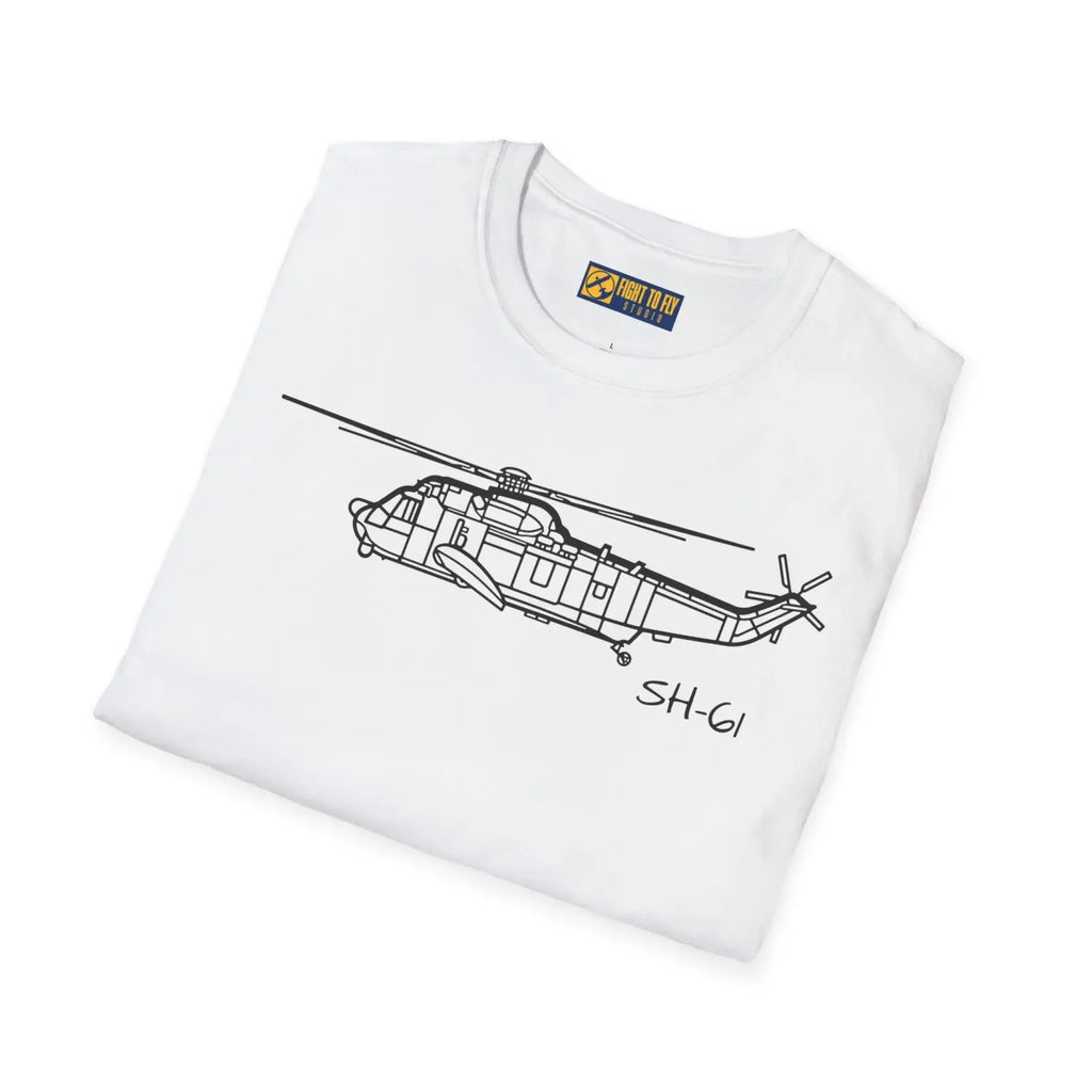 SH-61 Sea King T-Shirt - Pilot gifts - WWII warbird t-shirt